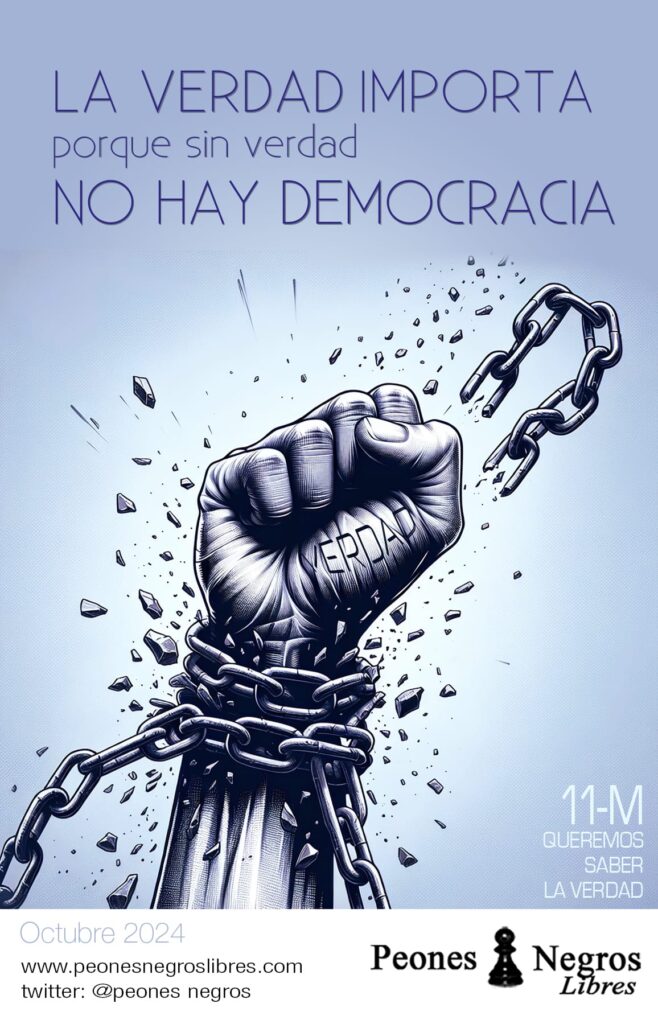 11 de octubre de 2024. La verdad importa porque sin verdad no hay democracia