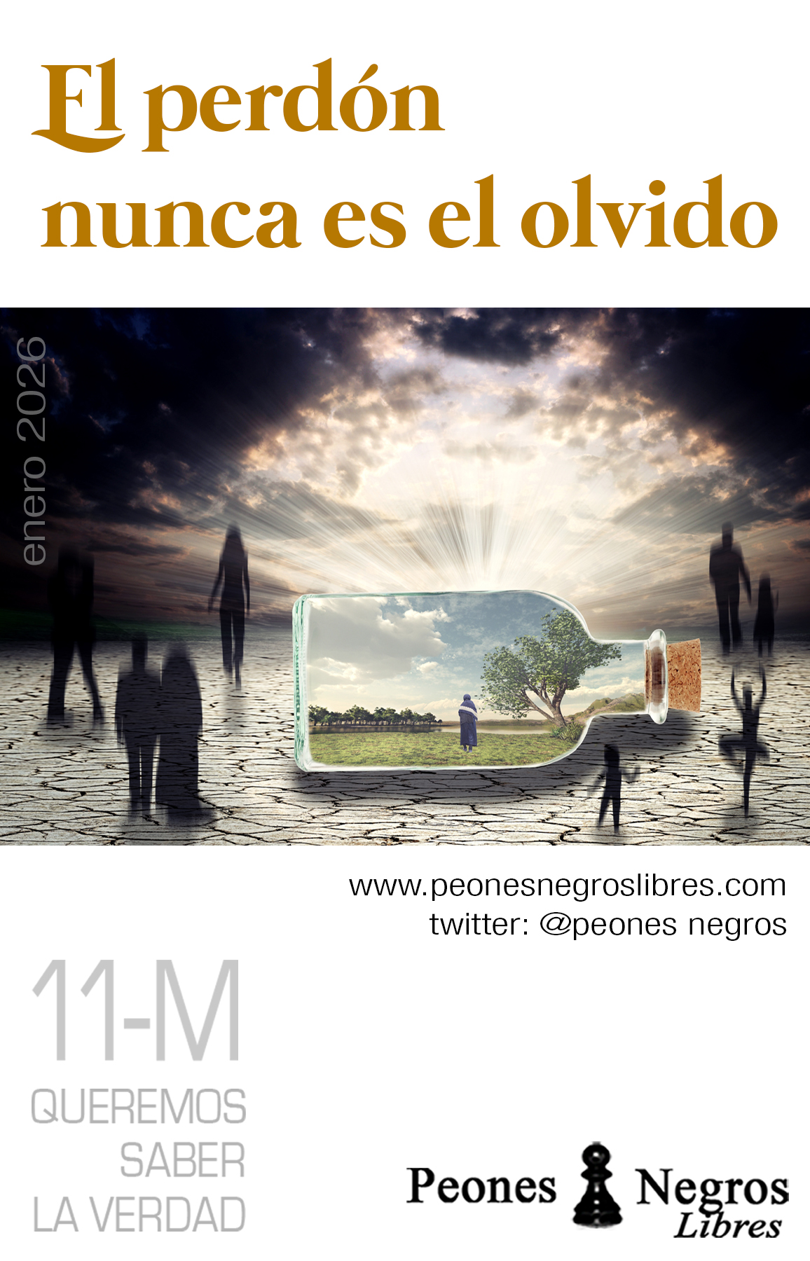 11 de enero de 2026: «El perdón nunca es el olvido»